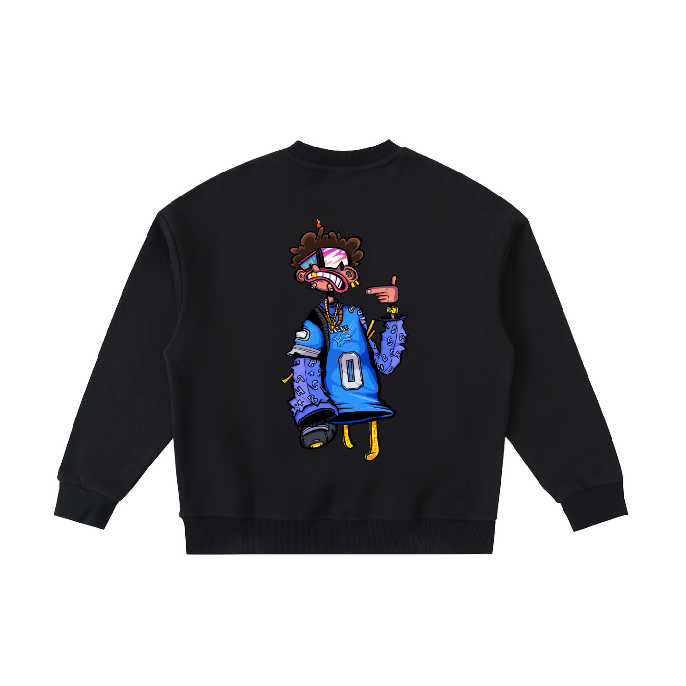 Kids Lions Fleece Crewneck Sweatshirt