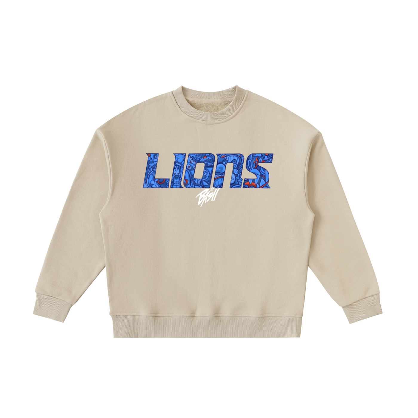 Kids Lions Fleece Crewneck Sweatshirt